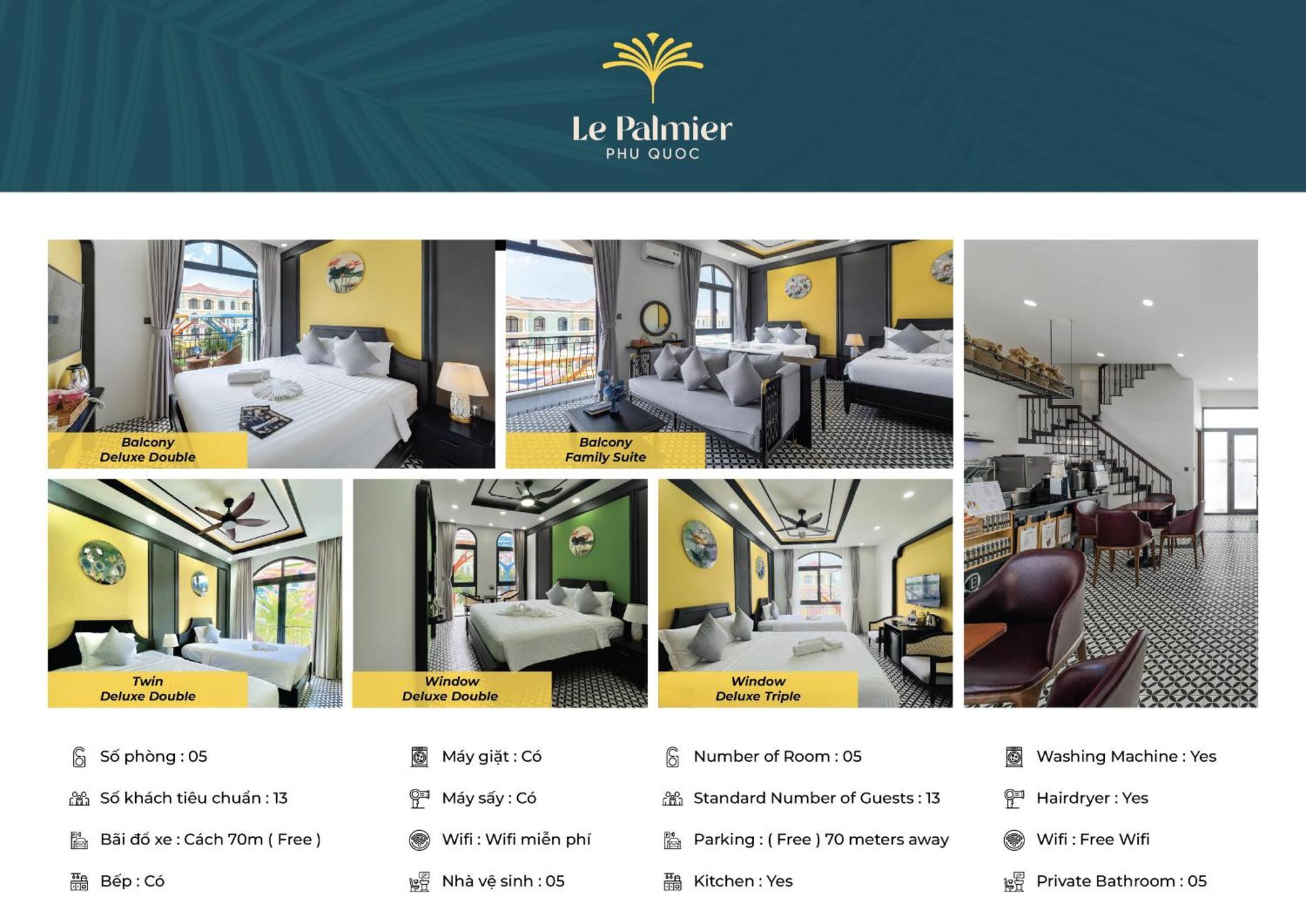 Le Palmier Phu Quoc Hotel Buitenkant foto